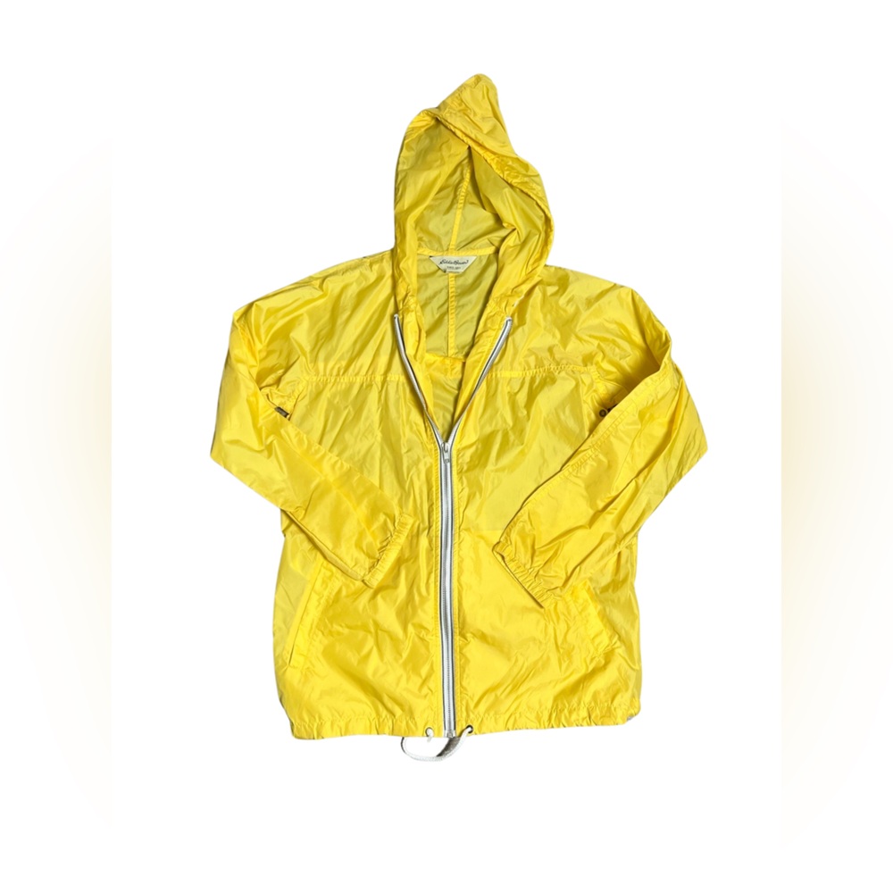 Eddie Bauer Lightweight Yellow‎ Rain Jacket